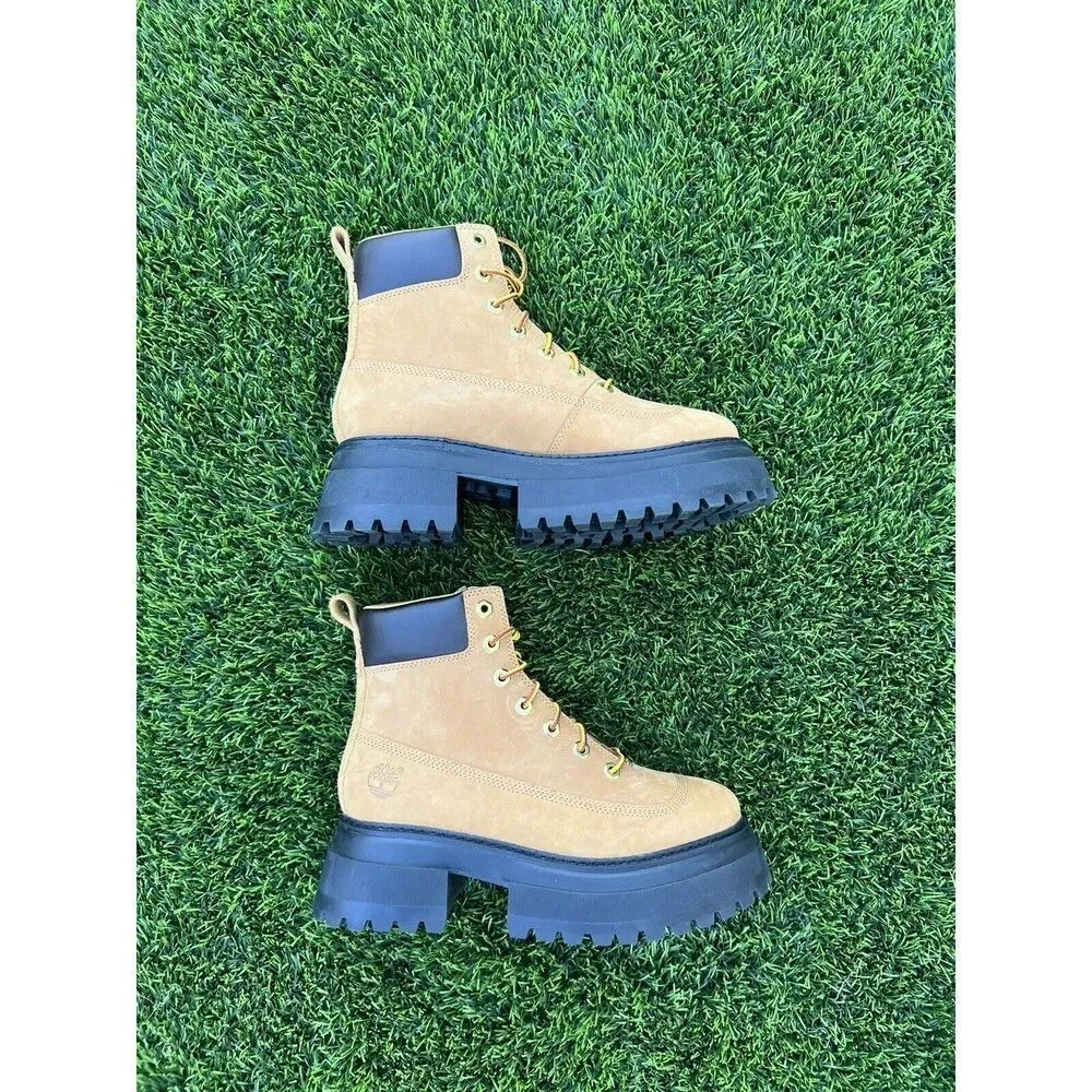 Timberland Sky Boots Women's 6" Lace Up Waterproof Ankle Boots Arch Support 8.5 - Picture 13 of 16